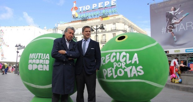 A partir del 6 de Abril Madrid tendrá contenedores con forma de pelota de tenis gigante