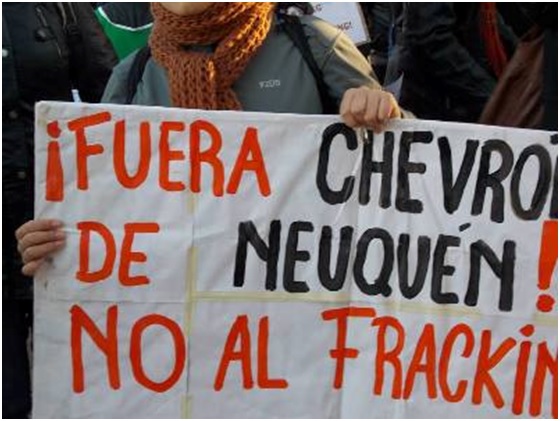 Comunidades Mapuche en Argentina combaten al fracking
