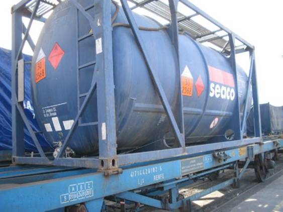 El nuevo reglamento de transporte de mercancías peligrosas por tren será obligatorio desde julio