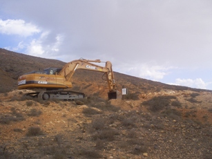 Fuerteventura denuncia la continuación de las obras en La Muda