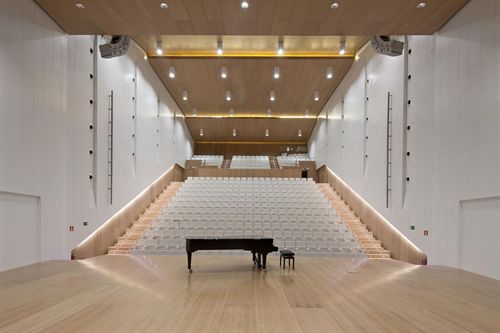 La Ciudad de la Música de Navarra suscribe un convenio con Ambilamp para la recogida selectiva de los residuos de lámparas