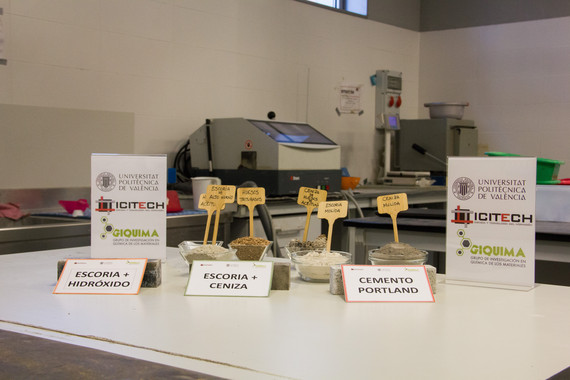 Primer cemento fabricado solo con residuos