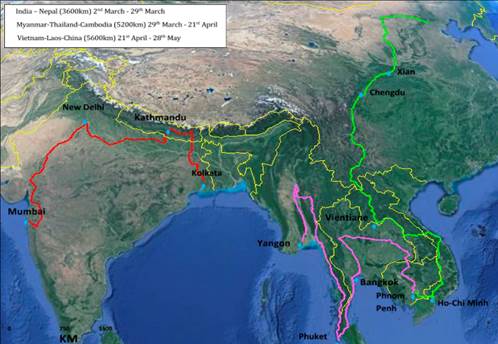 Dos jóvenes españoles viajan al corazón rural de Asia para dar voz a la comunidad campesina