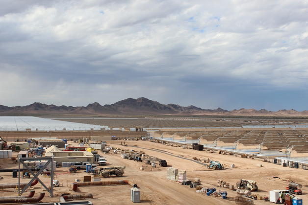 Abengoa alcanza el 80% de la construcción de la mayor instalación solar del mundo
