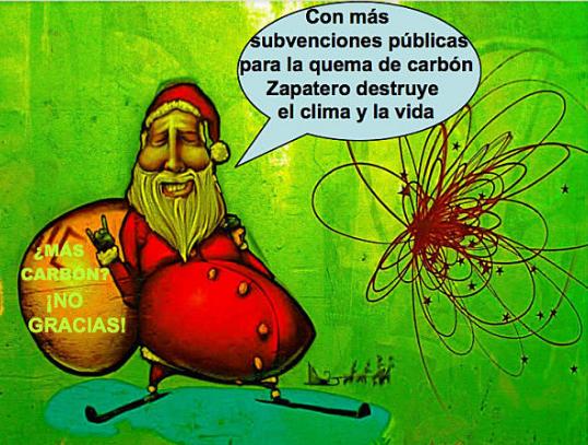 Mas carbón ¡No gracias!