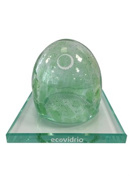 El ganador de la etapa recibirá un trofeo elaborado a partir del vidrio reciclado por los vecinos de Logroño