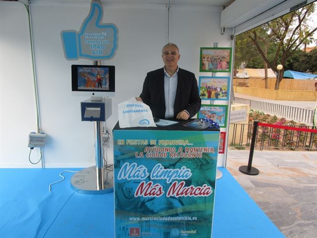 Ayuntamiento Murcia instala un photocall en El Malecón durante Fiestas