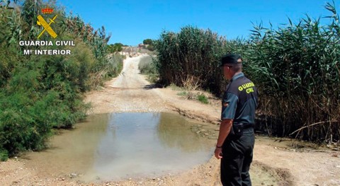Captaban agua sin permiso en el entorno de Doñana