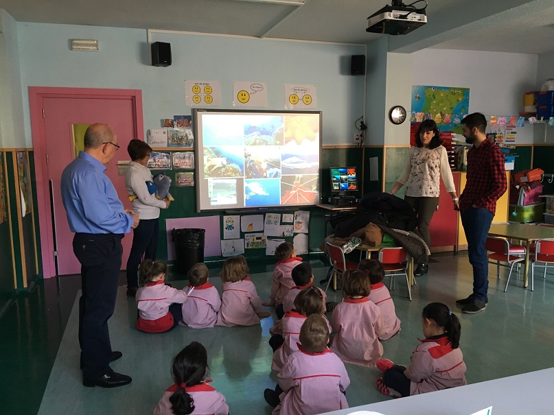 Medio Ambiente divulga entre los escolares la importancia de las Reservas Marinas