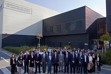 Autoridades energéticas chinas visitan CENER