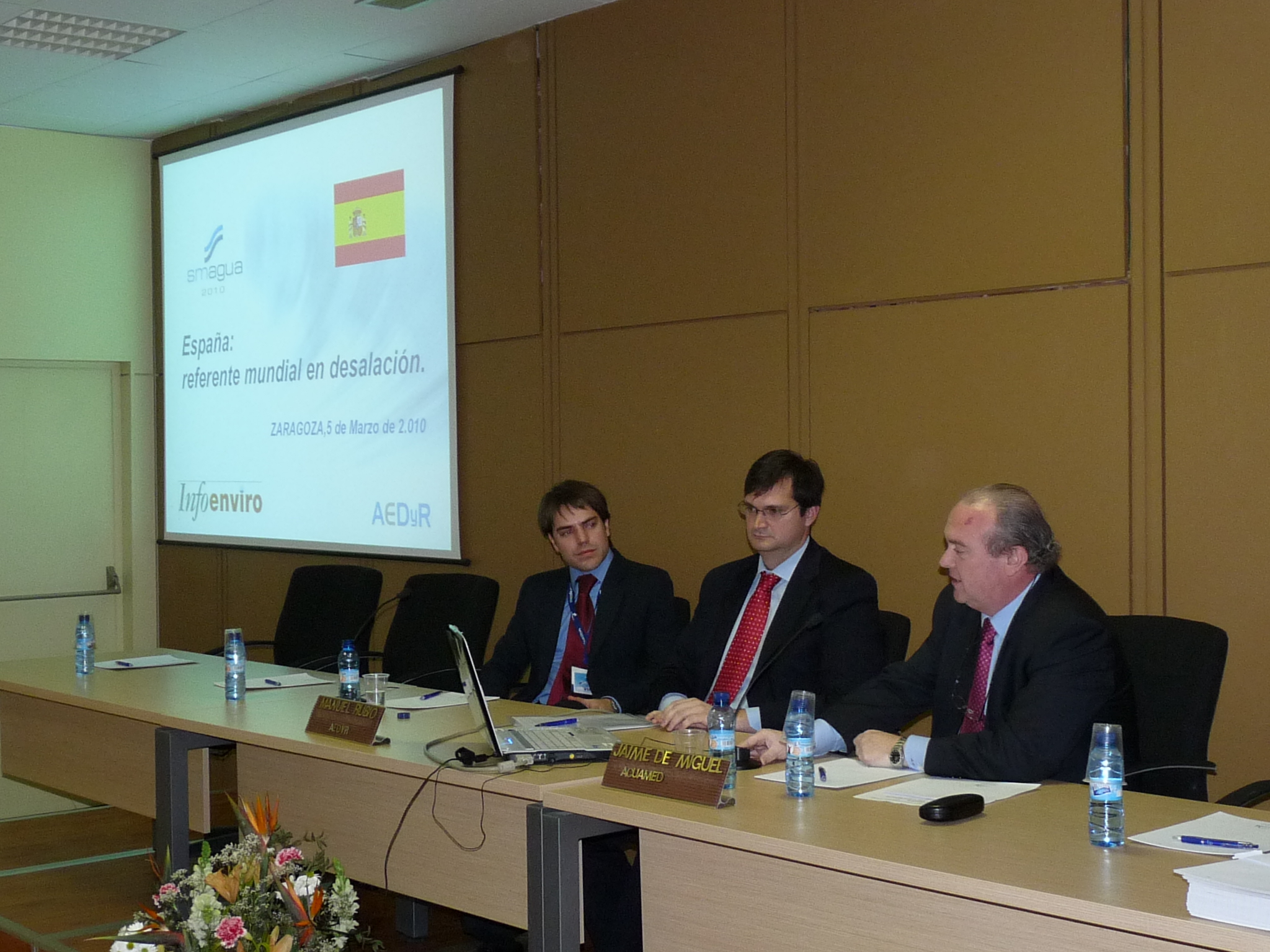 Desalación en SMAGUA