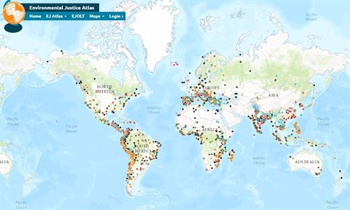 Un Atlas recoge más de 1.700 conflictos socio-ambientales en todo el planeta