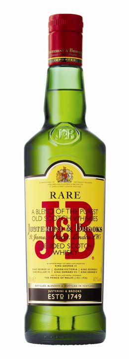 Reinventar la botella de J&amp;B consigue un ahorro de 3.700 toneladas de vidrio y 4.500 toneladas de CO2