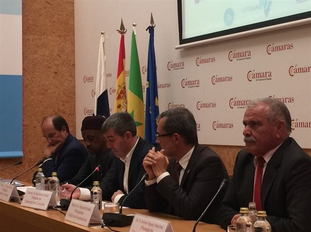 Fernando Clavijo presenta el Foro Africagua sobre la búsqueda de negocios vinculados con energias renovables y agua