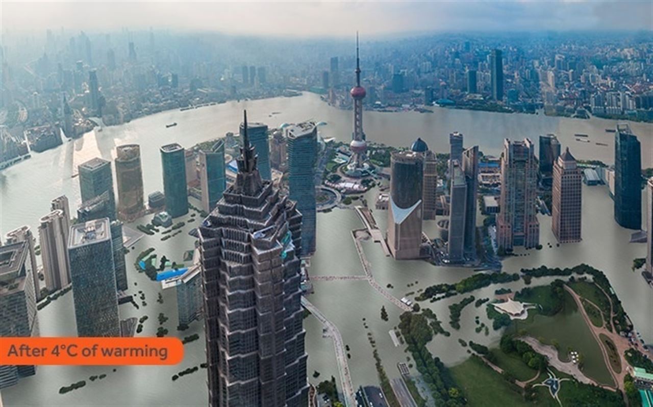 Quieres ver cómo quedará el planeta si no se frena el cambio climatico