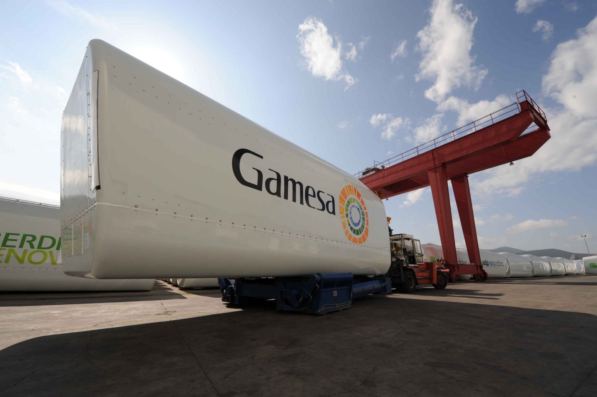 Gamesa y Bergé refuerzan la estructura de CTL para seguir liderando la actividad logística de la industria eólica
