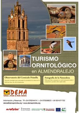 Extremadura. Una campaña promociona el turismo ornitológico en Almendralejo