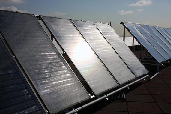 Paneles solares para calefacción y aire acondicionado