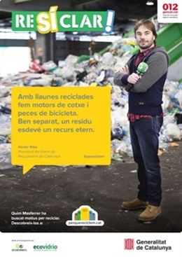 Catalunya. Quim Masferrer lidera una campaña de reciclaje para escépticos: ‘PERQUERECICLEM.CAT’
