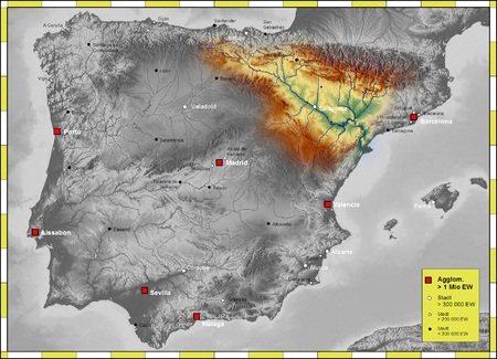 Las lluvias intensas bajan su frecuencia año a año en la cuenca del Ebro