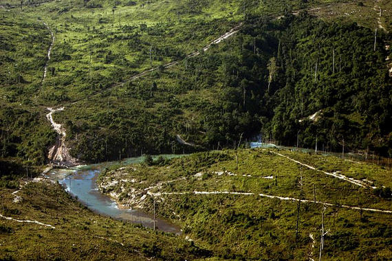 La búsqueda de oro ‘arrasa’ la Amazonía peruana
