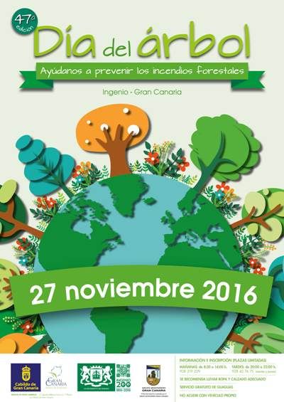 47ª edición del Día del Árbol en Gran Canaria