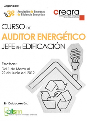 Curso auditor energético jefe en edificación