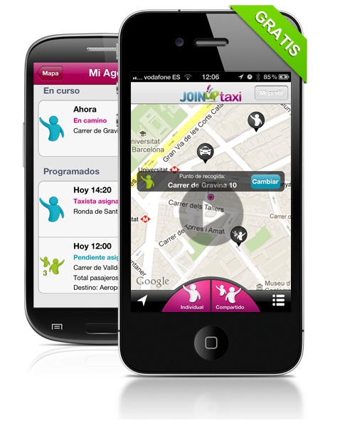 JoinUp Taxi fomenta compartir taxi en Madrid