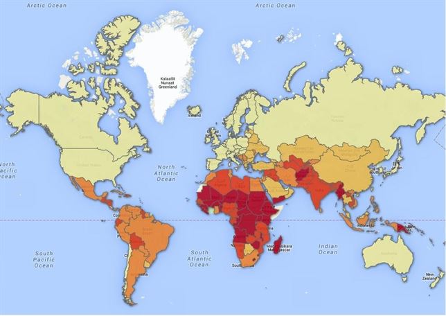 Qué países sufrirán más el calentamiento global