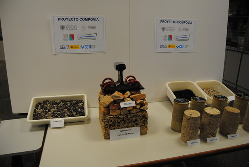 Innovador material para plataformas de vías férreas que incorpora caucho de neumáticos reciclados