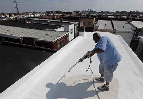 Cubiertas blancas contra el cambio climático