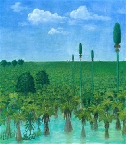 Reconstruyen un bosque fosilizado de 300 millones de años