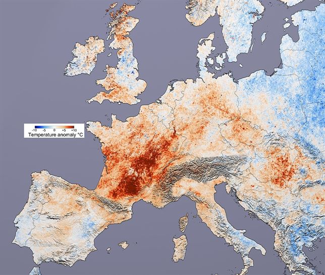 Europa sufrirá olas de calor con mayor intensidad