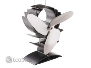 Heat-powered Ecofan helps save firewood for residential heating