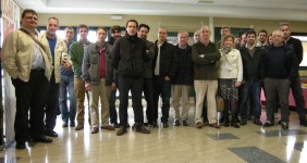 Representantes del Colegio de Ingenieros Industriales de Galicia conocen a pie de obra el complejo medioambiental de Sogama