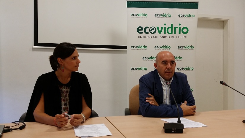 Ecovidrio con el reciclaje de vidrio en el sector hostelero de la Mancomunidad de la Vega