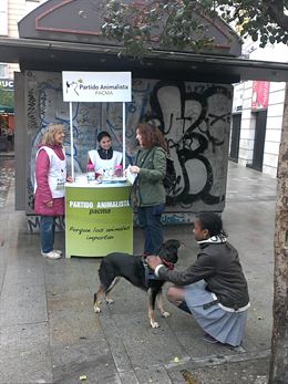 El Partido Animalista registra su candidatura al Parlamento Europeo