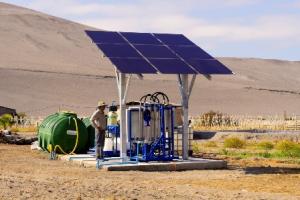 Plantas desalinizadoras con energía solar
