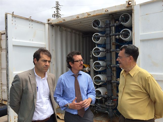 Las desaladoras portátiles de Güímar (Tenerife) aportarán un 17% más de agua durante el verano