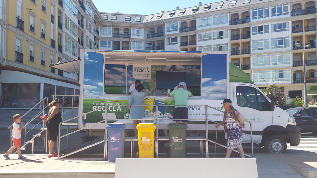 La campaña del reciclaje llega a Lugo de la mano de la Consellería de Medio Ambiente