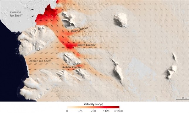 El deshielo de los glaciares de la Antártida Occidental es ‘brutal’