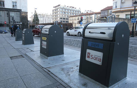 Soria arranca dos nuevas áreas de contenedores soterrados