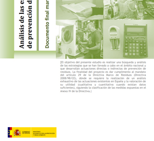 Análisis de las estrategias nacionales de la prevención de residuos