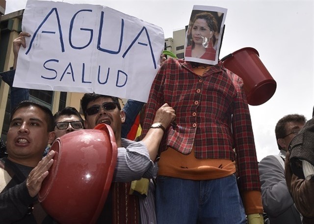 Dimite la ministra de Medio Ambiente de Bolivia por la crisis de agua en La Paz