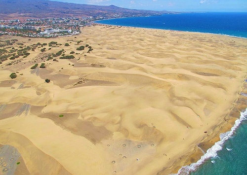 Las Dunas de Maspalomas en ‘grave’ peligro