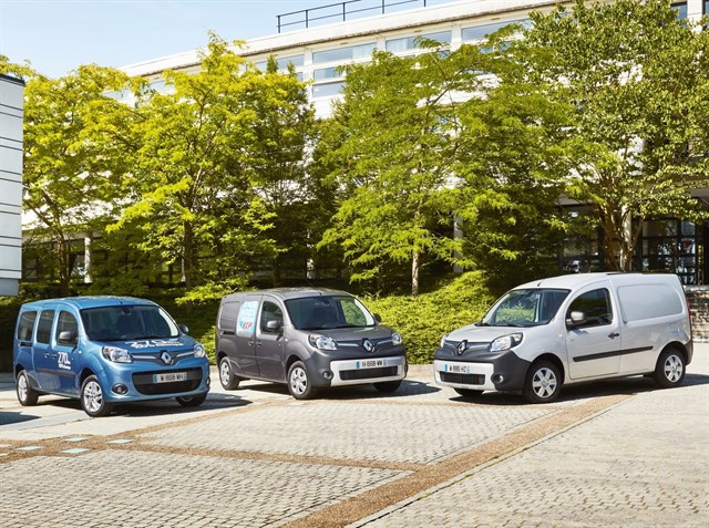 Renault empieza a comercializar en Europa su vehículo comercial Kangoo Z.E. en julio