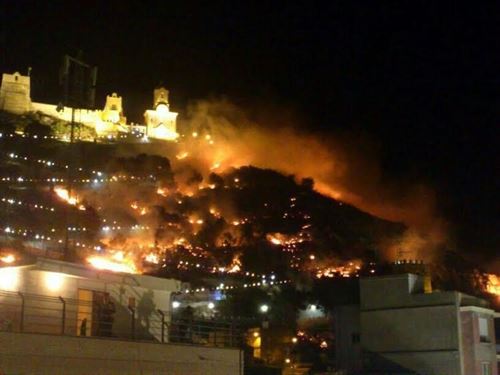 Denunciarán al alcalde ante Fiscalía por el incendio de Cullera