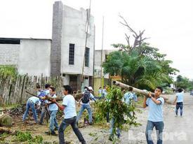 Estudiantes realizaron jornada de limpieza