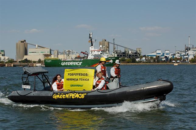 Movilización por la descontaminación de las marismas de Huelva
