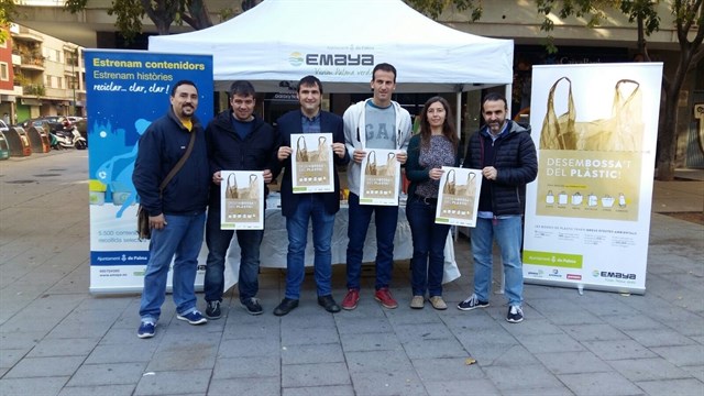 El Ayuntamiento de Palma presenta una campaña para reducir el uso de las bolsas de plástico